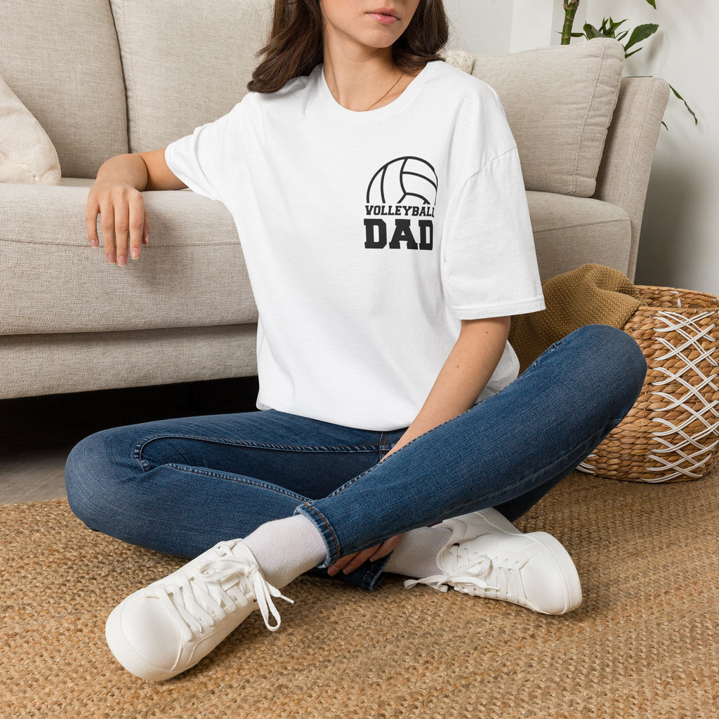 Volleyball Dad T-Shirt — Dad Volleyball Shirt, Athletic Sports Fan Tee