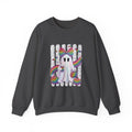Cute Rainbow Ghost Crewneck Sweatshirt — Colorful Halloween Ghost Design