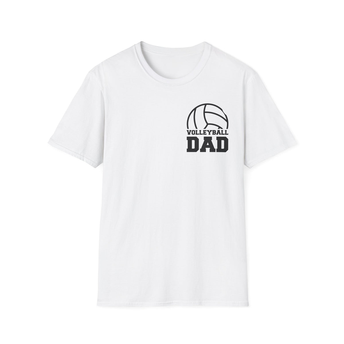 Volleyball Dad T-Shirt — Dad Volleyball Shirt, Athletic Sports Fan Tee