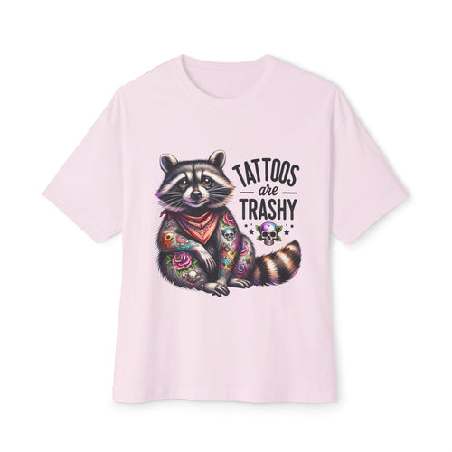 Raccoon 'Tattoos Are Trashy' Graphic Tee