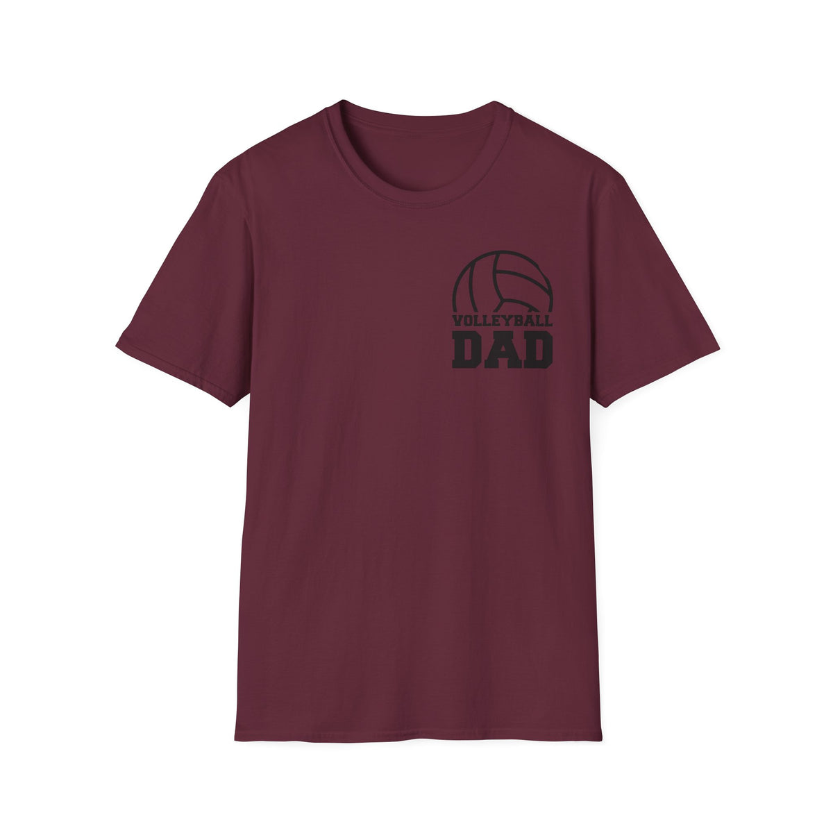 Volleyball Dad T-Shirt — Dad Volleyball Shirt, Athletic Sports Fan Tee