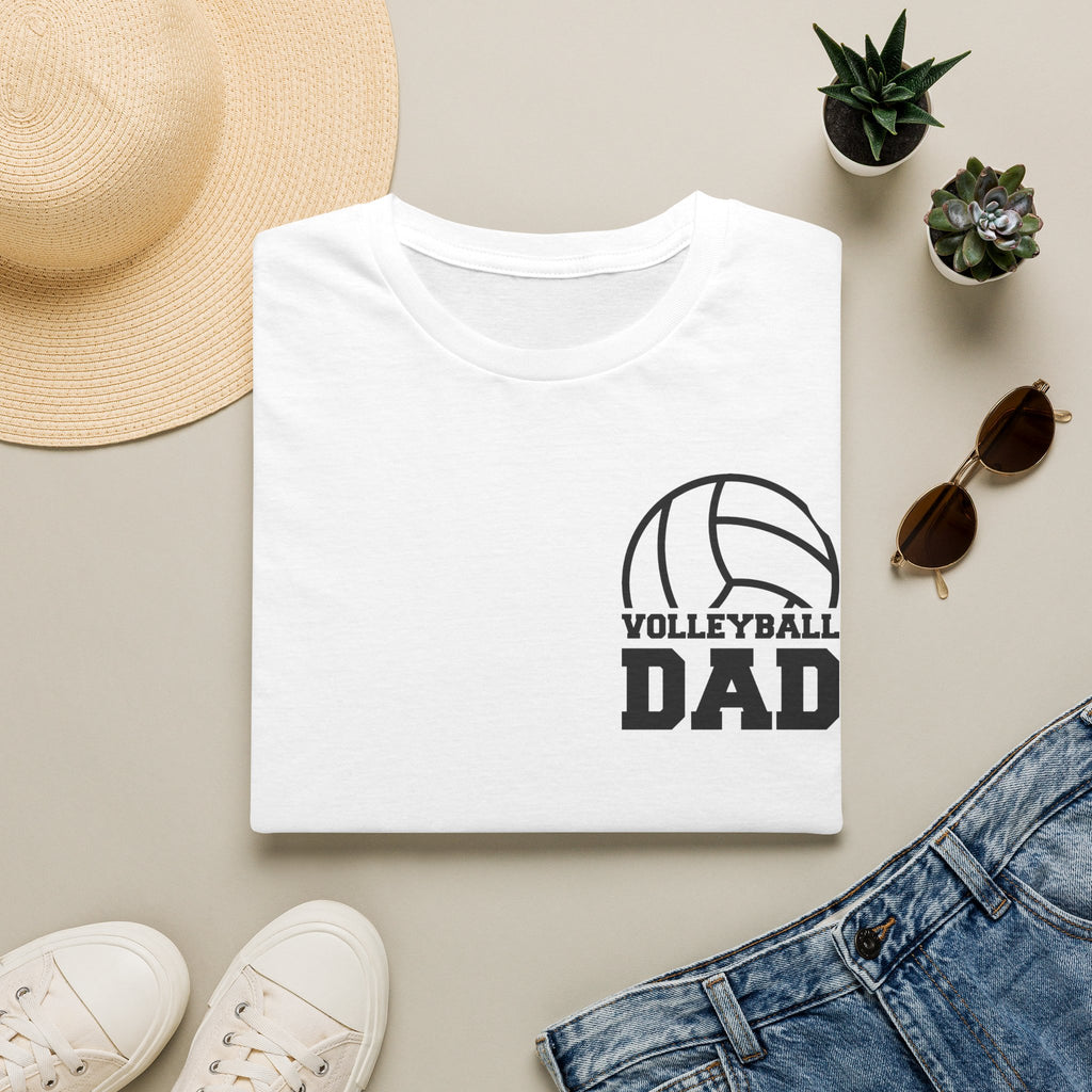Volleyball Dad T-Shirt — Dad Volleyball Shirt, Athletic Sports Fan Tee
